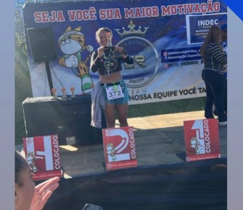 Atletas medalhistas na 1ª Corrida para Todos